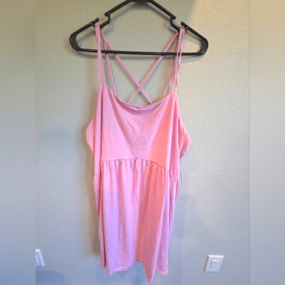 Old Navy Light Pink Strappy Dress